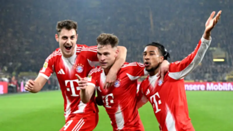 FC Bayern München triumphiert 3:2 im Klassiker gegen Borussia Dortmund