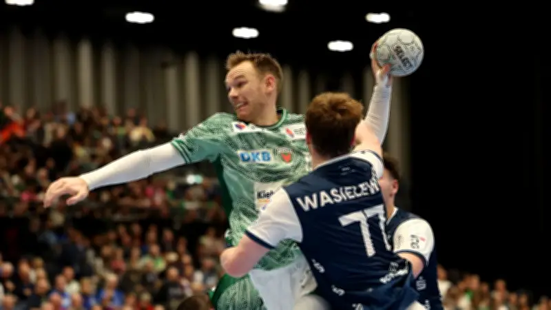 Füchse Berlin siegen souverän: Welthandballer Gidsel flickt sich mit Ballpumpen-Nadel