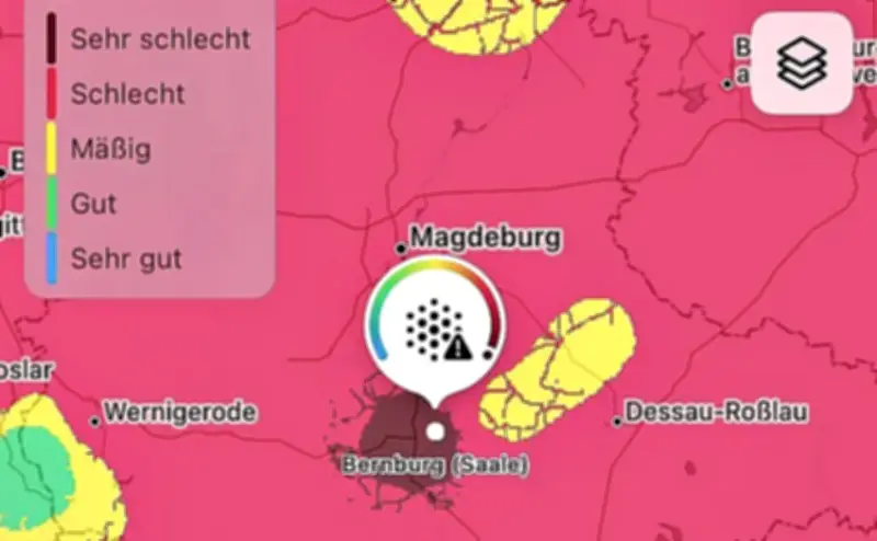 Feinstaub-Alarm in Bernburg: Bereits zehn Grenzwert-Überschreitungen in 2026