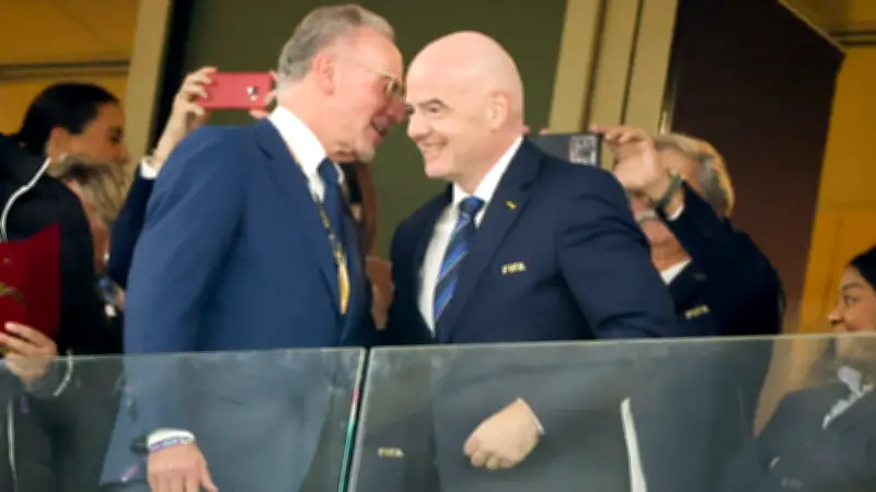 Fifa-Präsident Infantino: Zehn Jahre im Amt – Rummenigge lobt sein Fußball-Herz