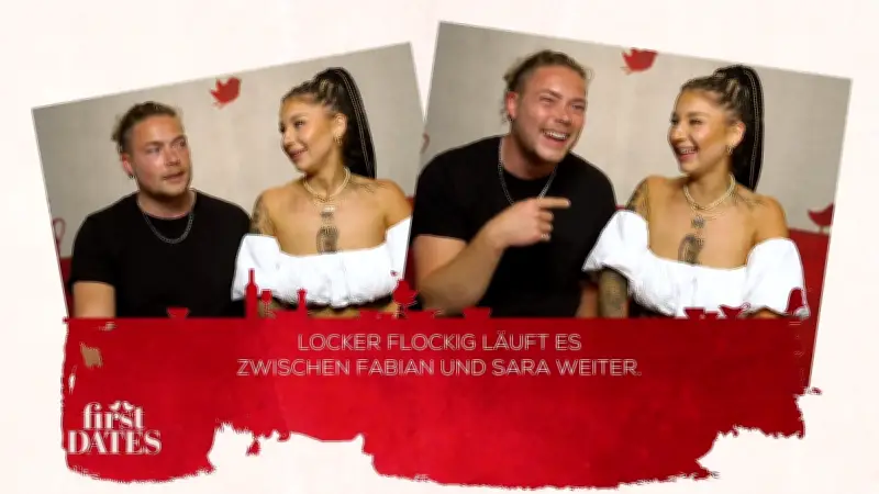 First Dates: Fabi und Sara im täglichen Kontakt - Nächstes Treffen bereits geplant