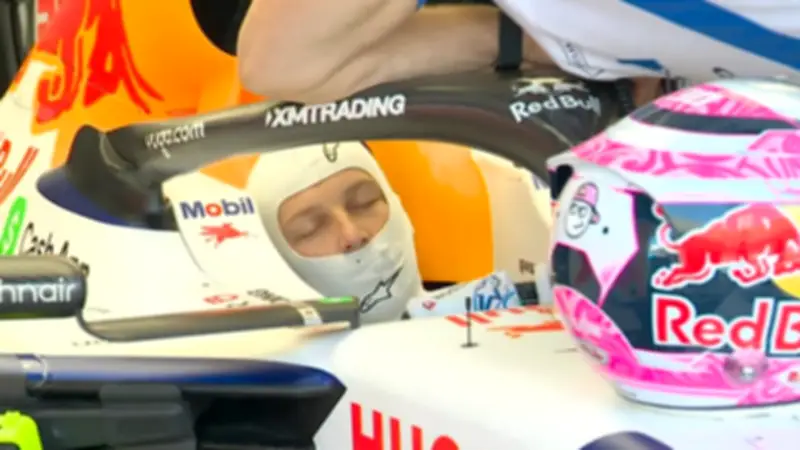 Formel-1-Tests in Bahrain: Lawson schläft im Auto, Antonelli dominiert