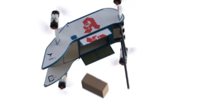 Forschungsprojekt testet Drohnen-Lieferung von Medikamenten in Dessau