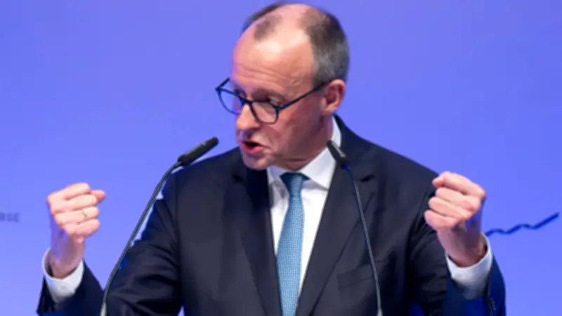 Friedrich Merz spricht in Trier: CDU-Chef wirbt für Landtagswahl in Rheinland-Pfalz