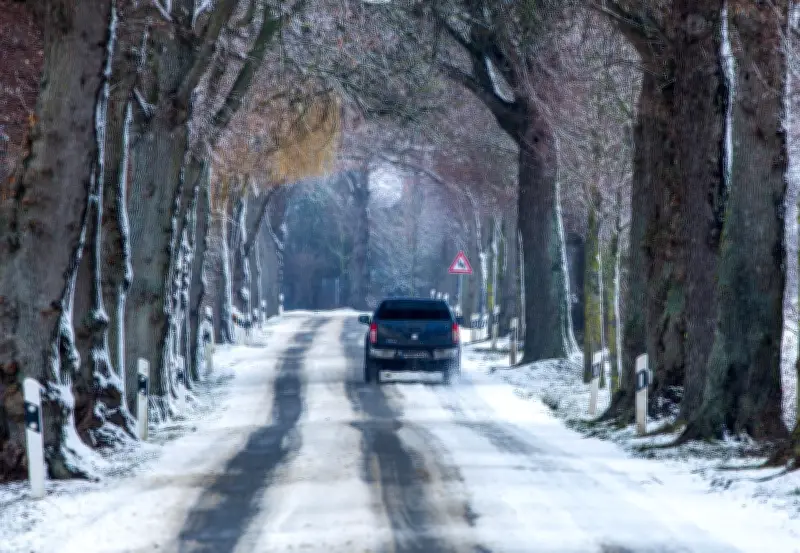 Frostiges Wochenende in Mecklenburg-Vorpommern mit Schnee und Glättegefahr