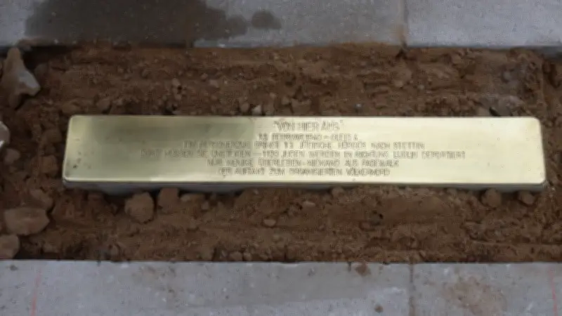 Gedenkveranstaltungen in Pasewalk erinnern an Deportation jüdischer Bürger 1940