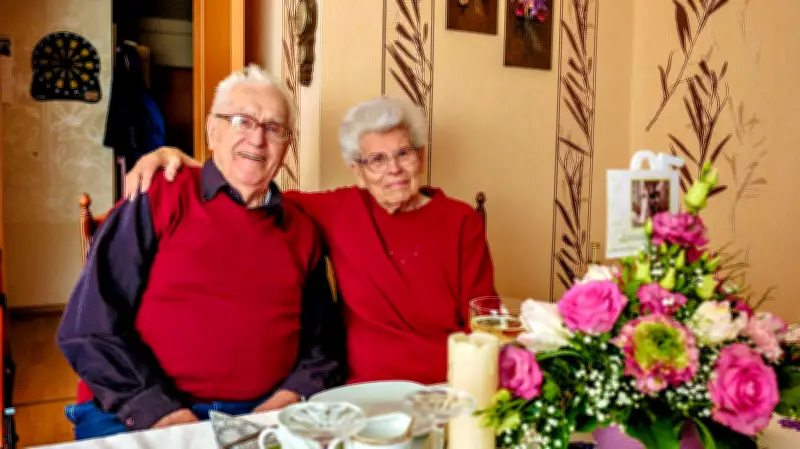 Gnadenhochzeit in Wörlitz: Margot und Gerd Koltzenburg feiern 70 Ehejahre