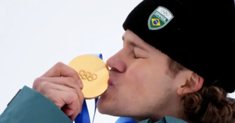 Gold für Brasilien: Ski-Star Lucas Pinheiro Braathen schreibt Olympia-Geschichte