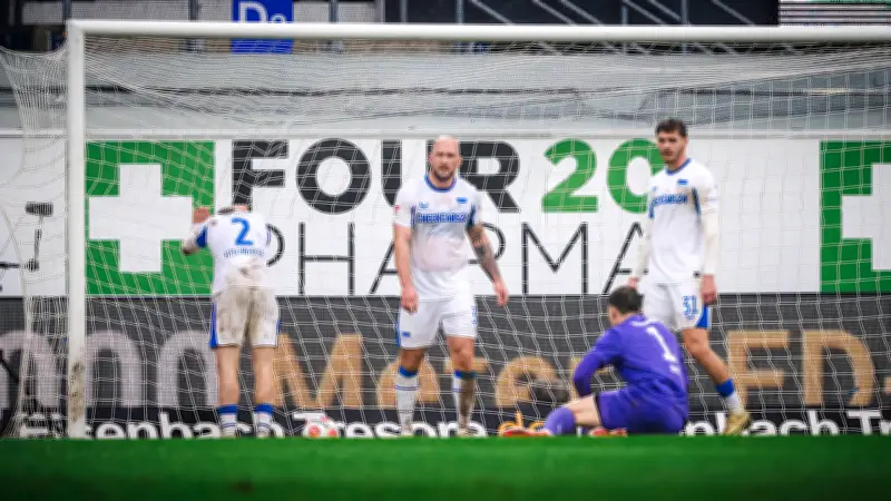 Hertha BSC: 2:5-Debakel in Paderborn beendet Aufstiegsträume der Hauptstädter
