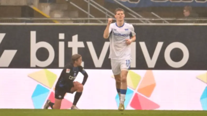 Hertha BSC erlebt peinliche Niederlage in Paderborn trotz Traumtor