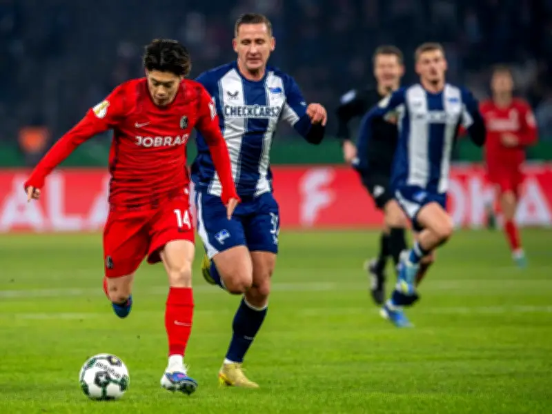 Herthas Pokaltraum geplatzt: Elferkrimi gegen Freiburg beendet Finalhoffnungen