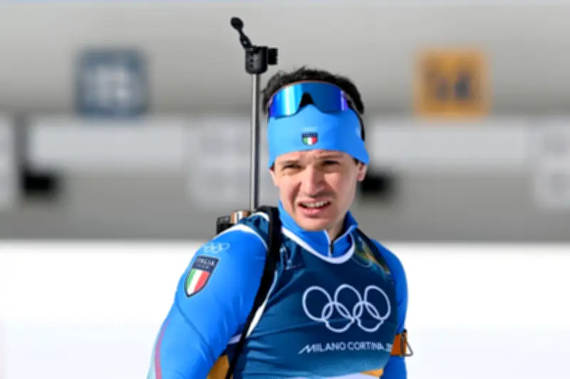 Herzoperation bei Biathlet Tommaso Giacomel nach Olympia-Aus im Massenstart