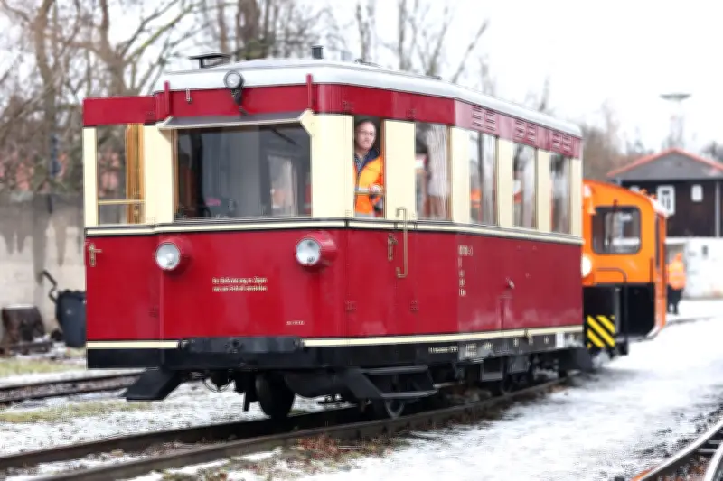 Historischer Schmalspurbahn-Triebwagen T1 wartet auf dringende Reparatur