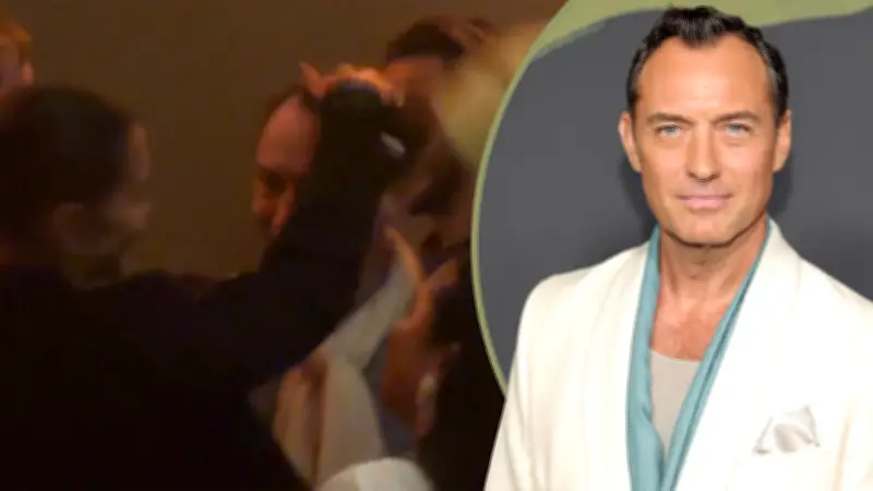 Hollywoodstar Jude Law auf Geheimbesuch in Berlin: Flirtige Momente im Soho House