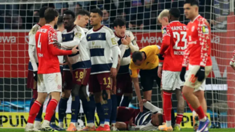 HSV-Star Muheim rechnet nach Karten-Chaos ab: „Treter-Truppe Mainz!“