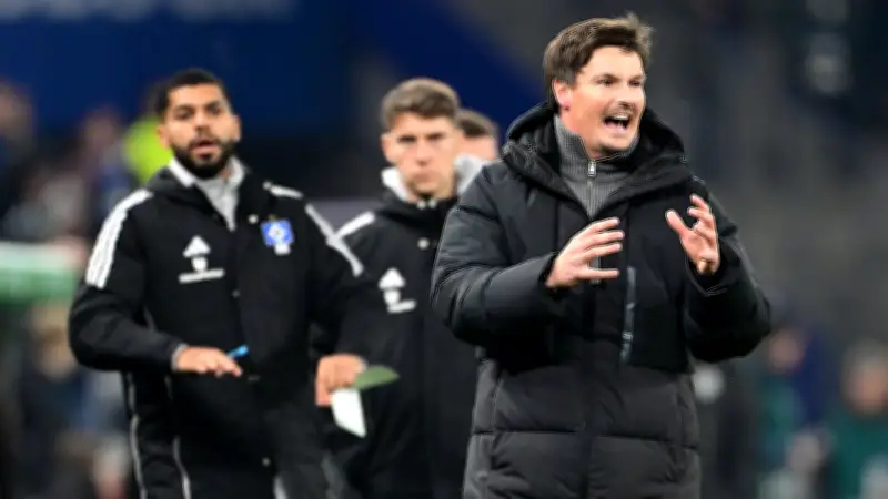 HSV-Trainer Polzin für Mainz-Spiel gesperrt: Konsequenzen für die Zweitliga-Partie