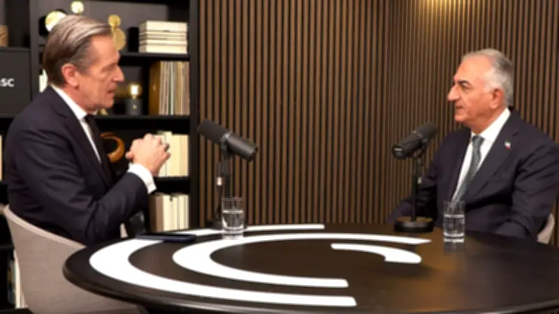 Irans Kronprinz Pahlavi auf Sicherheitskonferenz: Militärschlag als letzte Option