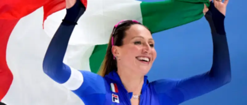 Italiens Eisschnelllauf-Heldin Lollobrigida: Von Zweifeln zum Doppel-Olympiagold