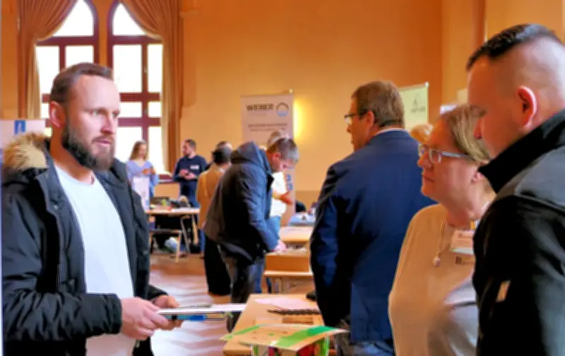 Jobbörse für LyondellBasell-Mitarbeiter: Firmen buhlen um Fachkräfte aus Merseburg