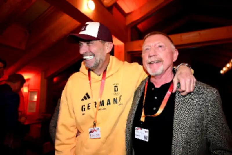 Jürgen Klopp erlebt Biathlon-Premiere bei Olympia in Antholz