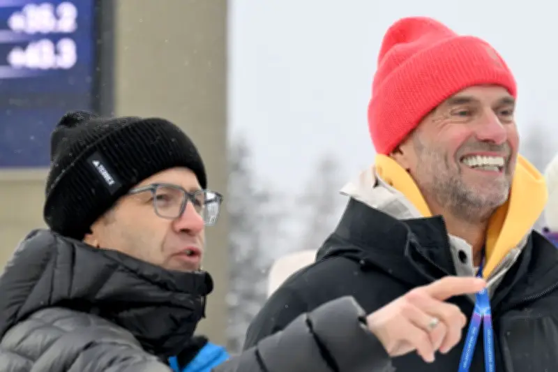 Jürgen Klopp genießt Olympia-Besuch: Biathlon-Erlebnis mit Björndalen