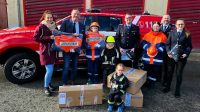 Jugendfeuerwehr Thale startet mit neuer Ausrüstung und Führungsteam durch