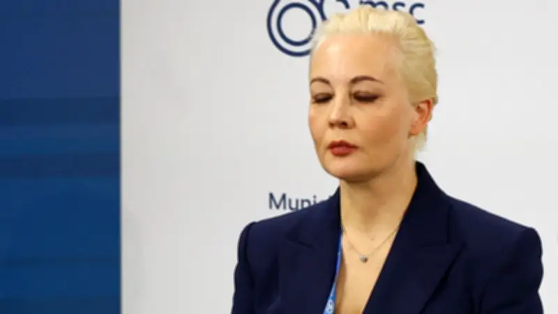 Julia Nawalnajas emotionale Rede in München: Zwei Jahre nach dem Tod ihres Mannes Alexej Nawalny