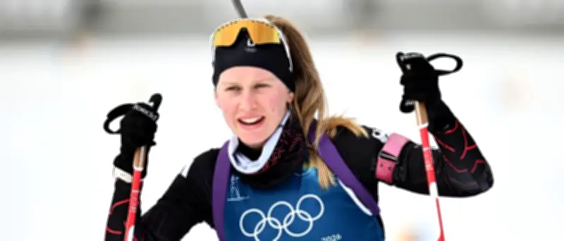 Julia Tannheimer feiert Olympia-Debüt im Biathlon-Sprint in Antholz
