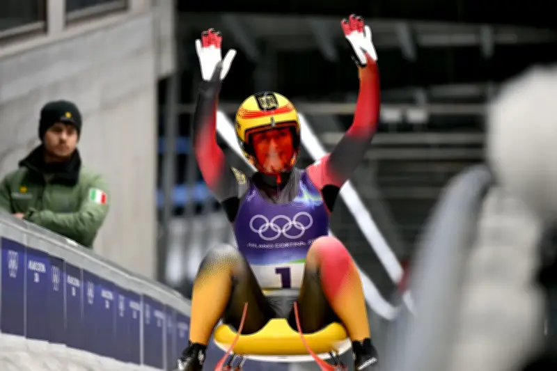 Julia Taubitz krönt sich zur Olympiasiegerin im Rennrodeln und holt drittes deutsches Gold