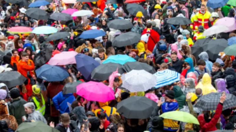 Karneval in NRW startet mit Regen, Wind und Schnee - Wettertrend des DWD