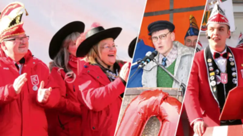 Karnevals-Duell: Büttenredner liefern sich verbale Scharmützel über Leibesfülle