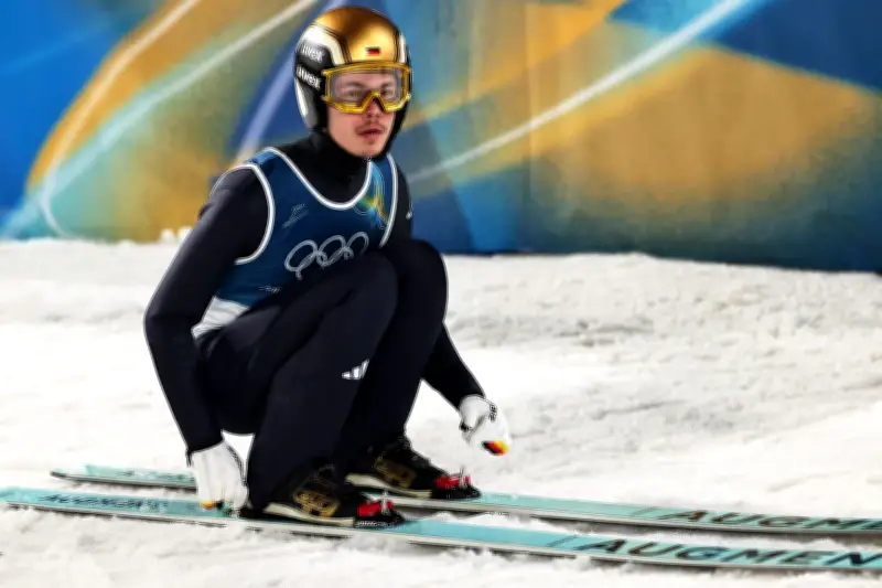 Keine Medaille für Raimund auf der Großschanze: Deutscher Springer wird Neunter bei Olympia