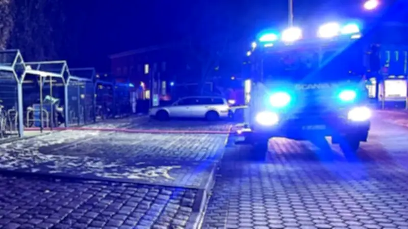 Kellerbrand in Dessauer Wohnblock: Feuerwehr löscht Einsatz in Fritz-Hesse-Straße