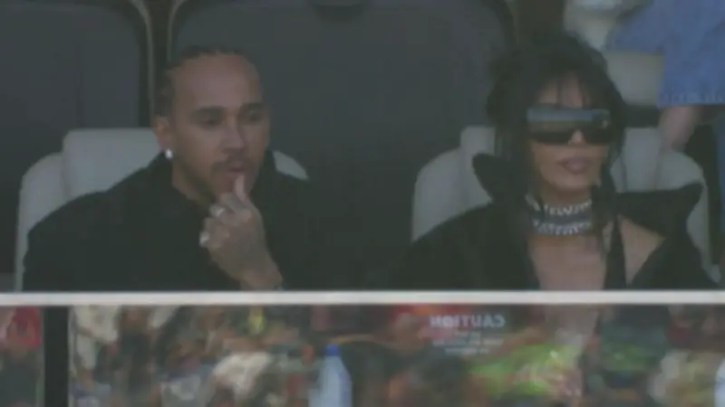 Kim Kardashian und Lewis Hamilton: Erster gemeinsamer Auftritt beim Super Bowl