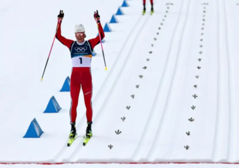 Klaebo schreibt Olympia-Geschichte: Sechstes Gold und neuer Rekord im Langlauf