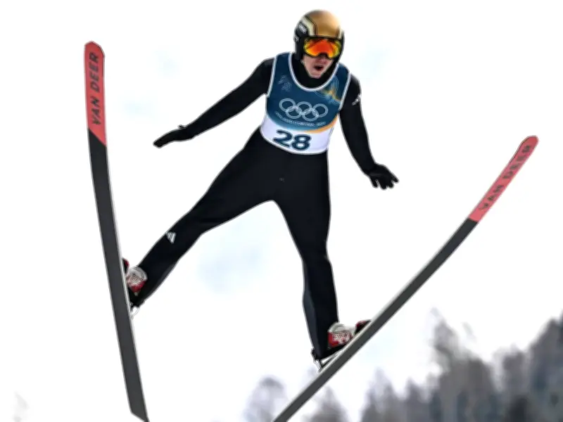 Kombination: Geiger nach enttäuschendem Sprung weit abgeschlagen