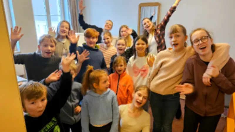 Kreismusikschule begeistert mit Chorprojekt: 14 Kinder erleben musikalische Winterferien