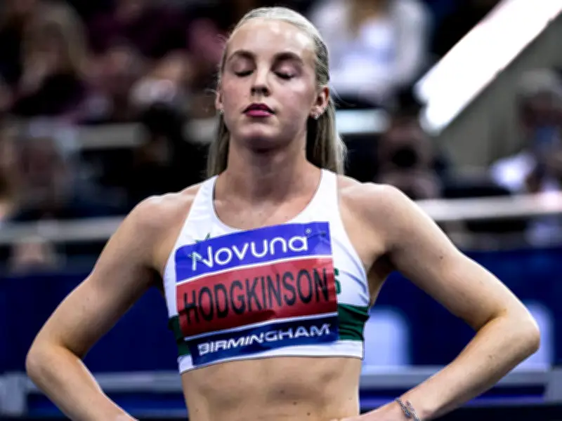 Kurioser Weltrekord: Hodgkinson bricht 800-Meter-Bestmarke, die an ihrem Geburtstag aufgestellt wurde