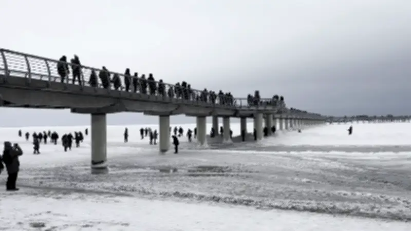 Lebensgefahr an der Ostsee: Tückisches Eis lockt leichtsinnige Besucher in Prerow