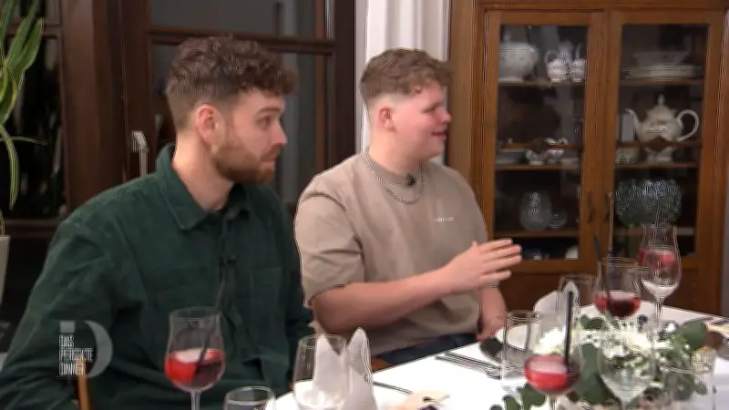 Leon überrascht mit seiner Altersangabe beim perfekten Dinner in Osnabrück
