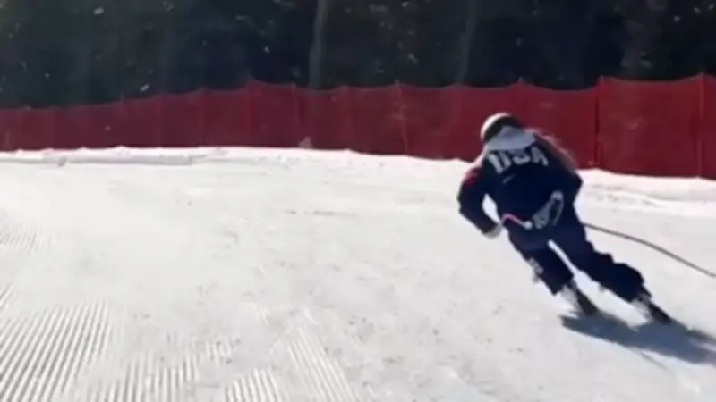 Lindsey Vonn teilt emotionales Abfahrts-Video vor Horror-Sturz