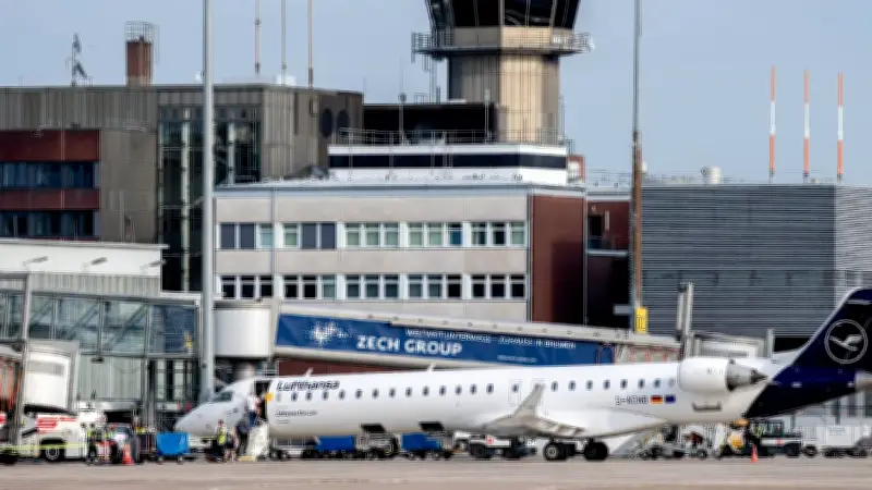 Lufthansa-Warnstreik legt Flughäfen Bremen und Hannover lahm