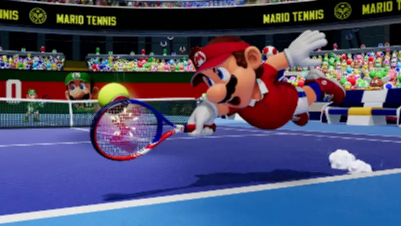Mario Tennis Fever: Partyspaß mit Matschpfützen und Feuerbällen auf der Switch 2