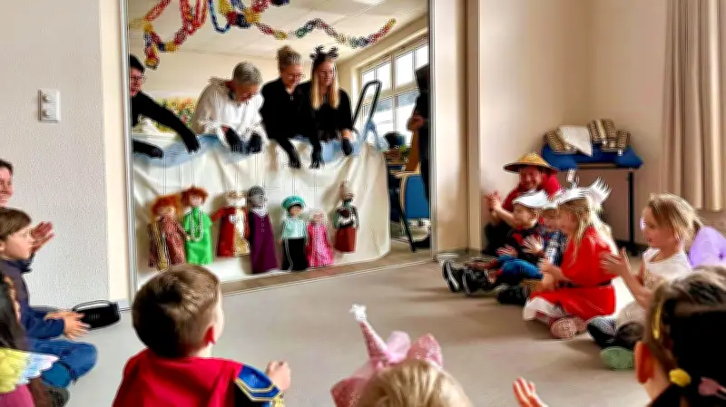 Marionetten-Magie in Jessen: Listersisters verzaubern mit improvisiertem Aschenputtel