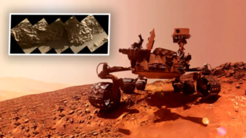 Mars-Rover Curiosity entdeckt rätselhafte Spinnennetz-Strukturen auf dem Roten Planeten