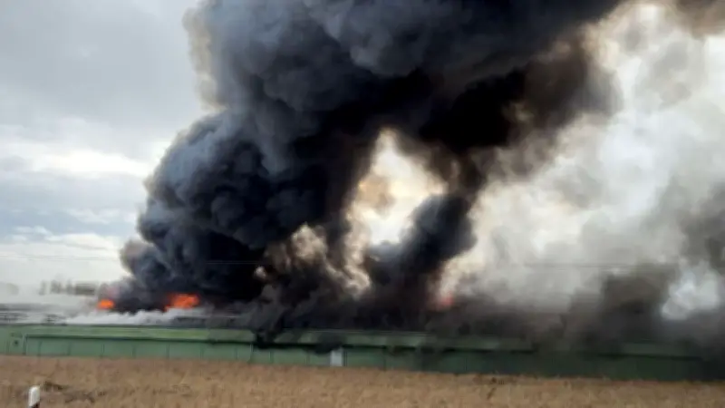 Massiver Brand in leerem Hühnerstall: Halbe Million Euro Schaden in Pfatter