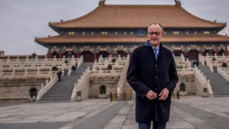 Merz' China-Reise: Pakete, Pandas und Privatführungen in der Verbotenen Stadt