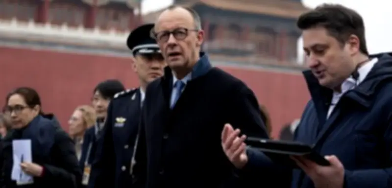 Merz in China: Wirtschaft im Fokus, kritische Themen werden ausgeklammert