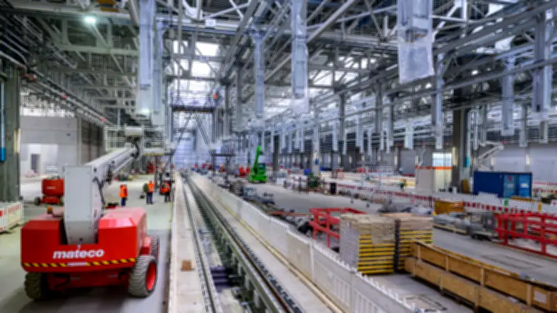 Milliardenprojekt im Zeitplan: Deutschlands größtes ICE-Werk entsteht in Cottbus