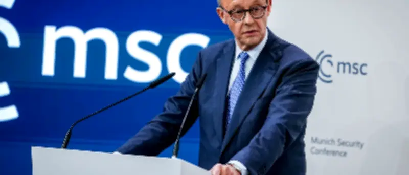 Münchner Sicherheitskonferenz: Merz fordert Neustart der transatlantischen Beziehungen
